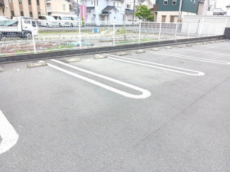 駐車場に車を止められます