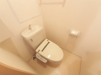 清潔感のあるトイレです
