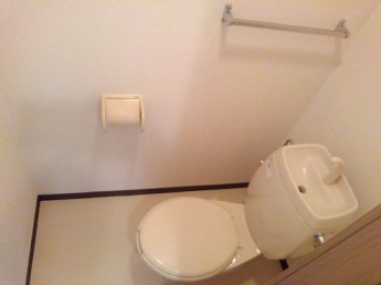 落ち着いたトイレです