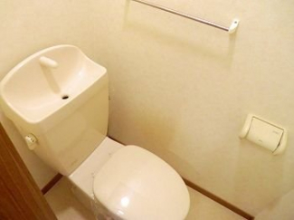 シンプルで使いやすいトイレです