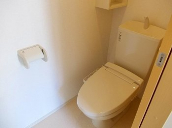 トイレもきれいです