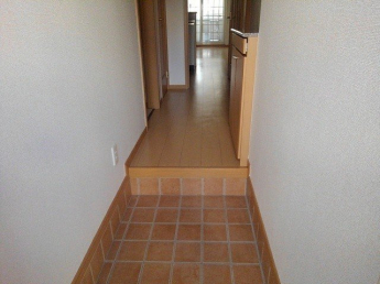 きれいな玄関です