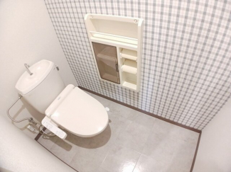 落ち着いたトイレです