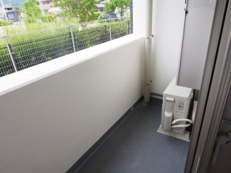 広々としたバルコニーです