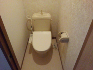 清潔感のあるトイレです