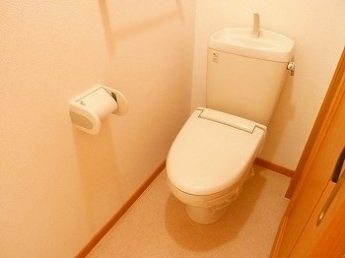 清潔感のあるトイレです