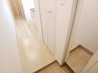 きれいな玄関です