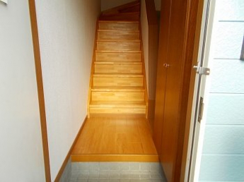 シンプルで使いやすい玄関です
