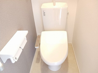 トイレもきれいです