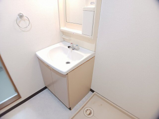 忙しい朝には欠かせない洗面所です