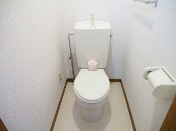 清潔感のあるトイレです