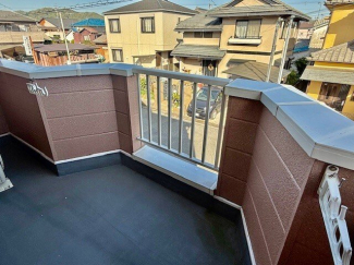 陽当たり良好なバルコニーです
