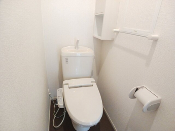 トイレもきれいです