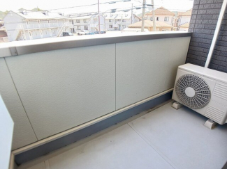 広々としたバルコニーです