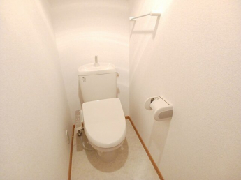 トイレもきれいです