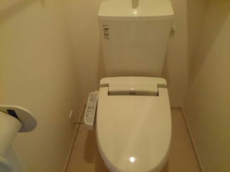 トイレもきれいです