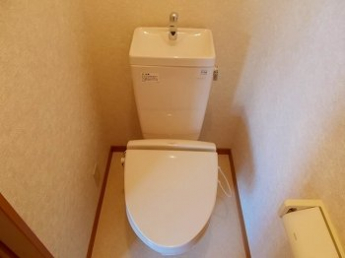 トイレもきれいです