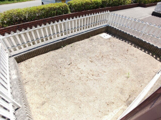 お庭の付いた物件です
