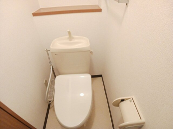 清潔感のあるトイレです