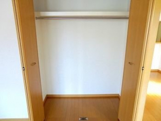 たっぷりとした収納スペースです