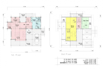 北欧ログハウスの画像