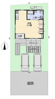 松山市北久米町の一戸建ての画像