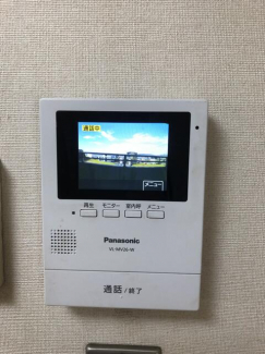 カラーＴＶモニターフォン。
