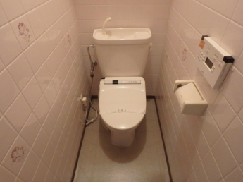 清潔感のあるトイレです