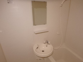 忙しい朝には欠かせない洗面所です