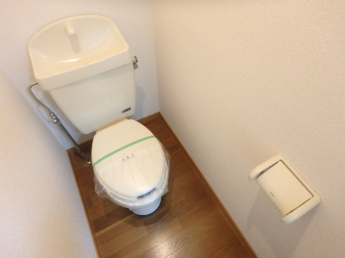 トイレもきれいです