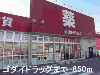 ゴダイドラッグまで850m