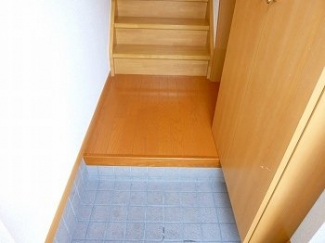 きれいな玄関です