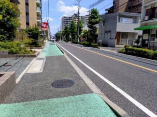 前面道路・歩道あり