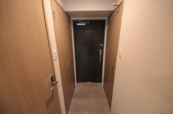 シンプルで使いやすい玄関です