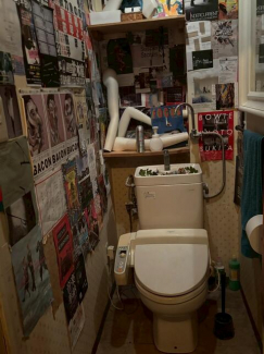 共用トイレです。
