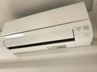 新しいエアコン付き