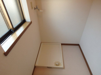 室内洗濯機置き場