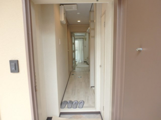 きれいな玄関です