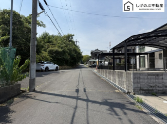 前面道路の写真です。