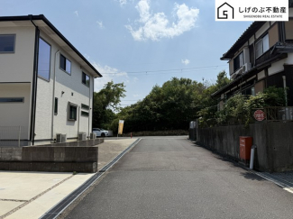 前面道路の写真です。