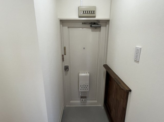シンプルで使いやすい玄関です