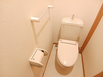 清潔感のあるトイレです