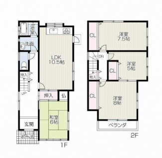 加古川市野口町長砂戸建の画像