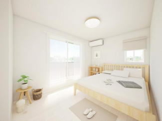 ～内観イメージ図～　２階各居室収納有り◎　３帖のウォークイン