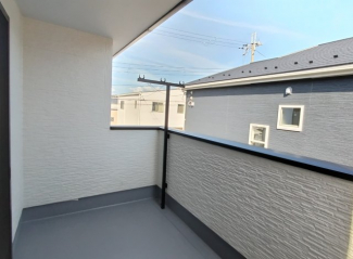 屋根付きバルコニー(^^)