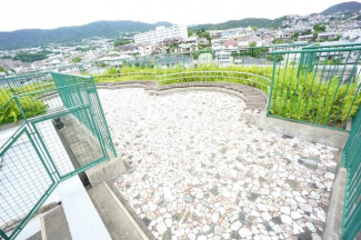 屋上フリーテラスはとても景色よくご利用頂けます。