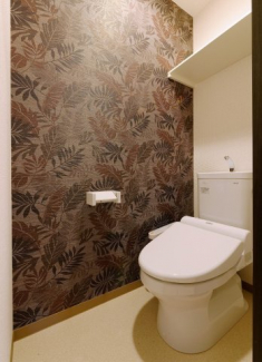 シンプルで使いやすいトイレです