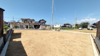 着工前のＡ号地の様子