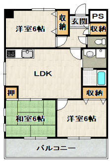 【間取り】