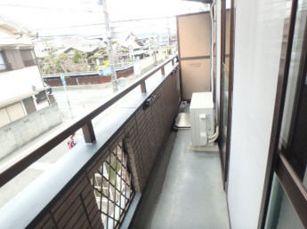 広々としたバルコニーです